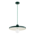 Luster na sajli ETERI 1xE27/15W/230V zelena