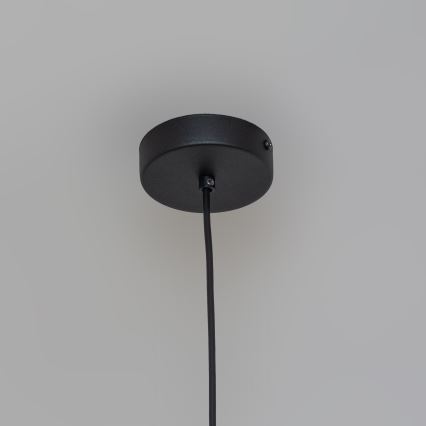 Luster na sajli ETNA II 1xE27/15W/230V prečnik 18,5 cm crn