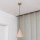Luster na sajli ETNA II 1xE27/15W/230V prečnik 25 cm bež