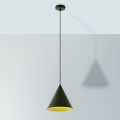 Luster na sajli ETNA II 1xE27/15W/230V, prečnik 25 cm, zelena