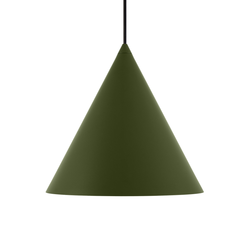 Luster na sajli ETNA II 1xE27/15W/230V, prečnik 25 cm, zelena
