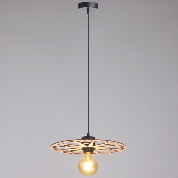 Luster na sajli FALCO 1xE27/60W/230V Ø 30 cm bež