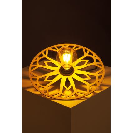 Luster na sajli FALCO 1xE27/60W/230V Ø 30 cm bež