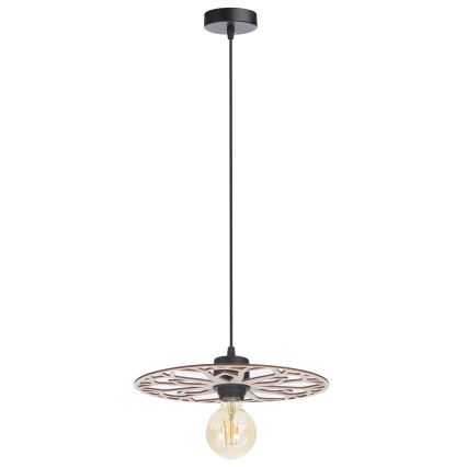 Luster na sajli FALCO 1xE27/60W/230V Ø 30 cm bež
