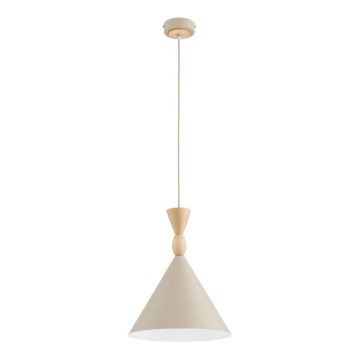 Luster na sajli FERYT 1xE27/15W/230V bež