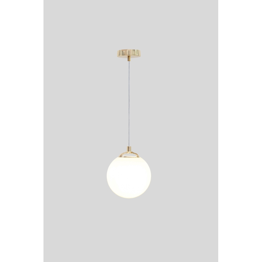 Luster na sajli FIRA 1xE27/60W/230V zlatni