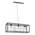 Luster na sajli FRAME 3xE27/60W/230V