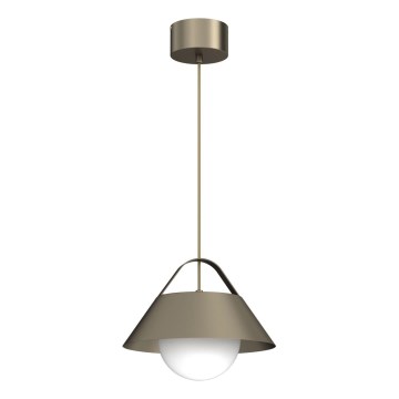 Luster na sajli FUNDA 1xE27/15W/230V bronzan
