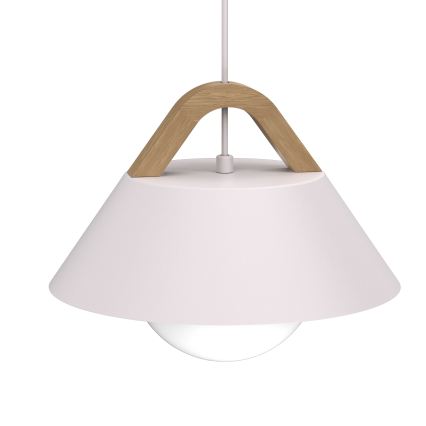Luster na sajli FUNDA 1xE27/15W/230V krem boje