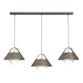 Luster na sajli FUNDA 3xE27/15W/230V bronzan