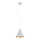 Luster na sajli GANNA 1xE27/15W/230V sivi