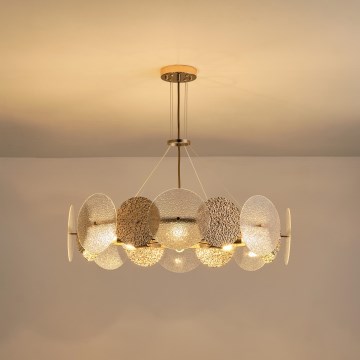 Luster na sajli GLOW 8xE14/40W/230V