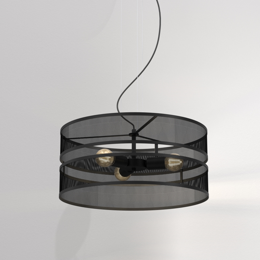 Luster na sajli GLUM 3xE27/60W/230V crn