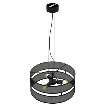 Luster na sajli GLUM 3xE27/60W/230V crn