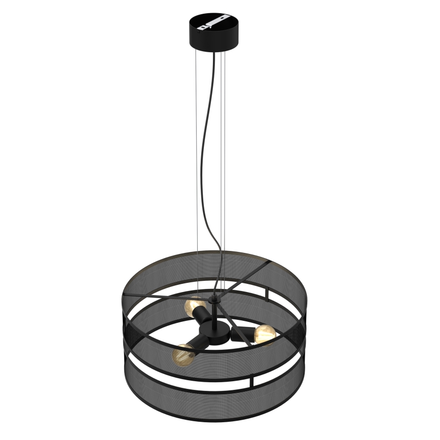 Luster na sajli GLUM 3xE27/60W/230V crn