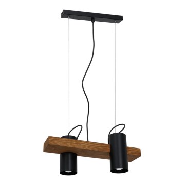 Luster na sajli GUDRUN 2xE27/60W/230V bukva
