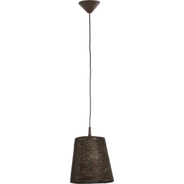 Luster na sajli GUMON 1xE27/15W/230V braon