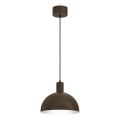 Luster na sajli HANDA 1xE27/15W/230V braon