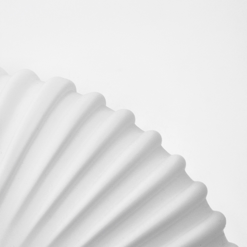 Luster na sajli HARMA 1xE27/15W/230V prečnik 25 cm bela/crna