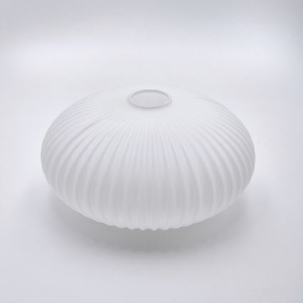 Luster na sajli HARMA 1xE27/15W/230V prečnik 25 cm bela/zlatna