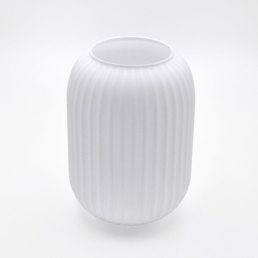 Luster na sajli HARMA 1xE27/15W/230V Ø 14 cm bela/crna