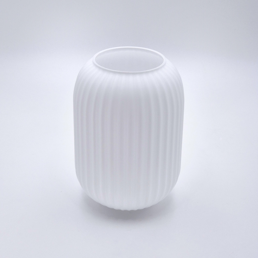 Luster na sajli HARMA 1xE27/15W/230V Ø 14 cm bela/zlatna