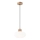 Luster na sajli HARMONY 1xE27/15W/230V prečnik 25 cm bela/hrast
