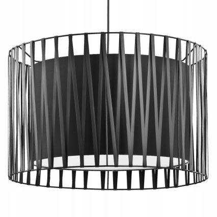 Luster na sajli HARMONY CRNI 3xE27/60W/230V