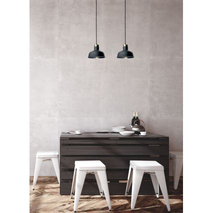Luster na sajli HEBE 2xE27/60W/230V crni