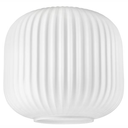 Luster na sajli HECTOR 1xE27/15W/230V bela/mesing prečnik 20 cm