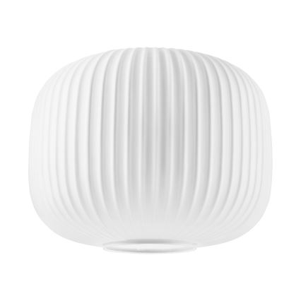 Luster na sajli HECTOR 1xE27/15W/230V bela/mesing prečnik 25 cm