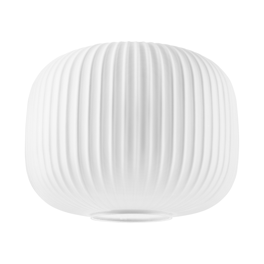 Luster na sajli HECTOR 1xE27/15W/230V bela/mesing prečnik 25 cm