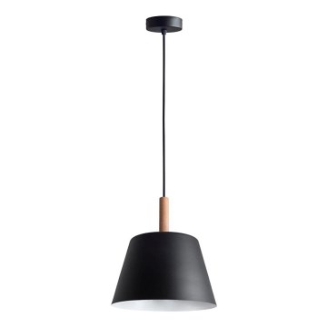 Luster na sajli HEDA 1xE27/15W/230V bukovo drvo