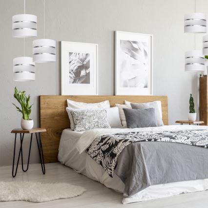 Luster na sajli HELEN 3xE27/15W/230V beo