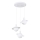 Luster na sajli HYPERION 3xG9/8W/230V beli