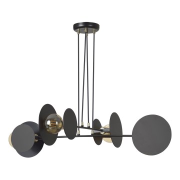 Luster na sajli IDEA 4xE27/15W/230V crna