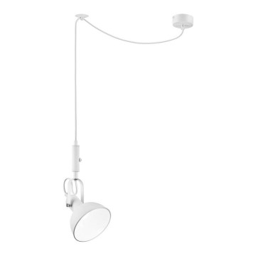 Luster na sajli IRMA 1xE14/28W/230V, bela