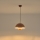 Luster na sajli JARDEN 1xE27/15W/230V braon
