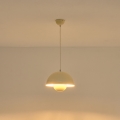 Luster na sajli JARDEN 1xE27/15W/230V krem boje
