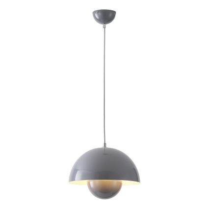 Luster na sajli JARDEN 1xE27/15W/230V siva