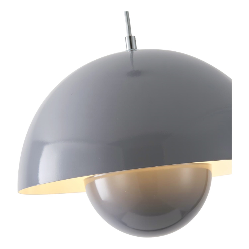 Luster na sajli JARDEN 1xE27/15W/230V siva