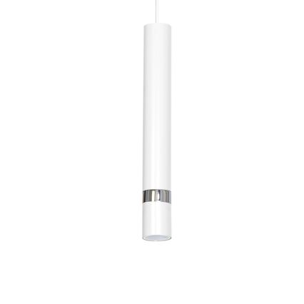 Luster na sajli JOKER 1xGU10/25W/230V, bela/sjajni hrom