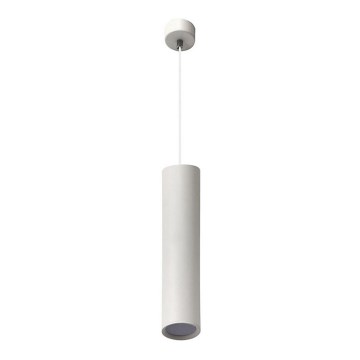 Luster na sajli KARADON 1xGU10/30W/230V 17 cm bela