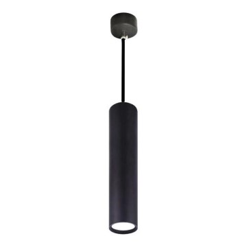 Luster na sajli KARADON 1xGU10/30W/230V 40 cm, crne boje