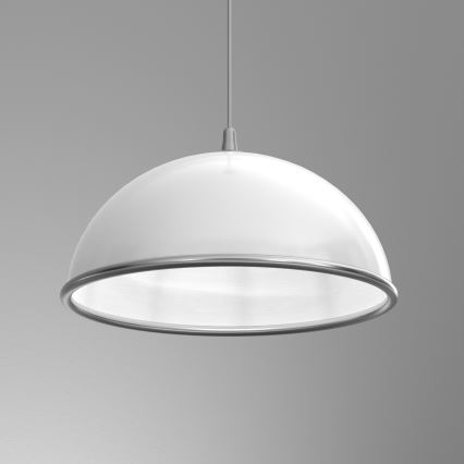 Luster na sajli KITCHEN 1xE27/15W/230V bela/sjajni hrom