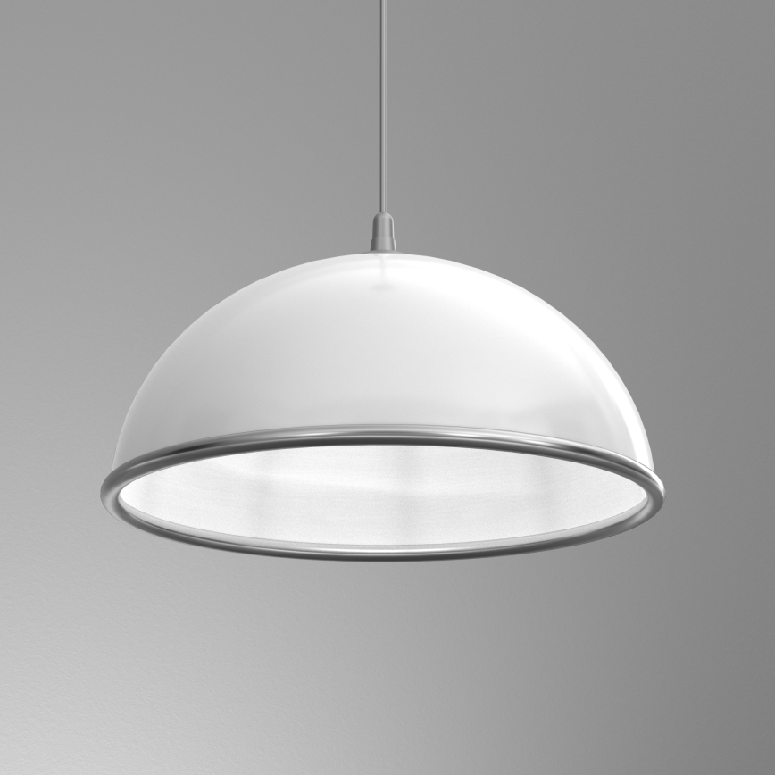 Luster na sajli KITCHEN 1xE27/15W/230V bela/sjajni hrom