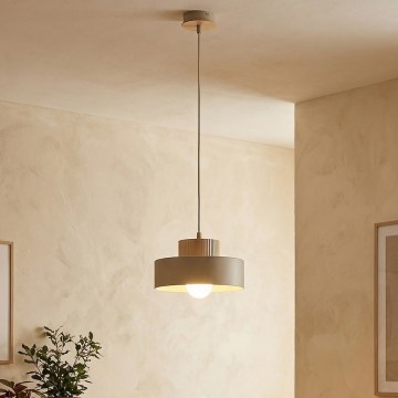 Luster na sajli KIVI 1xE27/15W/230V bež