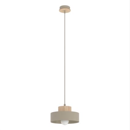 Luster na sajli KIVI 1xE27/15W/230V bež