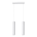 Luster na sajli LAGOS 2 2xGU10/10W/230V, beli