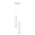 Luster na sajli LAGOS 2xGU10/10W/230V bela